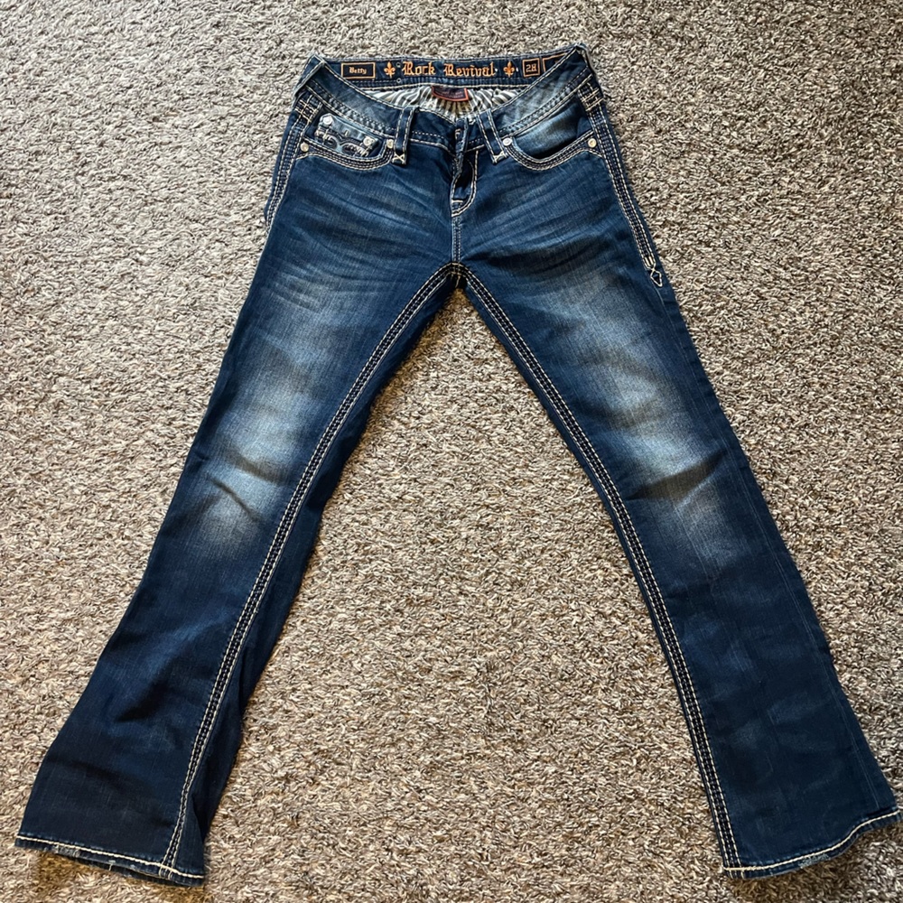 Rock Revival Bootcut jeans. Size 28